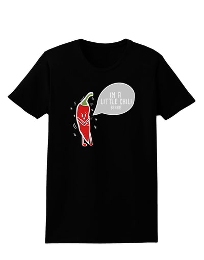 I'm a Little Chilli Womens T-Shirt-Womens T-Shirt-TooLoud-Black-X-Small-Davson Sales