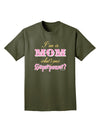 I'm a Mom - What's Your Superpower - Pink Adult Dark T-Shirt by TooLoud-Mens T-Shirt-TooLoud-Military-Green-Small-Davson Sales