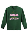 I'm a Mom - What's Your Superpower - Pink Adult Long Sleeve Dark T-Shirt by TooLoud-Hats-TooLoud-Dark-Green-Small-Davson Sales