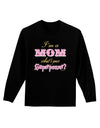 I'm a Mom - What's Your Superpower - Pink Adult Long Sleeve Dark T-Shirt by TooLoud-Hats-TooLoud-Black-Small-Davson Sales