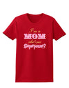 I'm a Mom - What's Your Superpower - Pink Womens Dark T-Shirt by TooLoud-Womens T-Shirt-TooLoud-Red-X-Small-Davson Sales