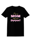 I'm a Mom - What's Your Superpower - Pink Womens Dark T-Shirt by TooLoud-Womens T-Shirt-TooLoud-Black-X-Small-Davson Sales