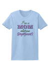 I'm a Mom - What's Your Superpower - Pink Womens T-Shirt by TooLoud-Womens T-Shirt-TooLoud-Light-Blue-X-Small-Davson Sales