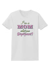 I'm a Mom - What's Your Superpower - Pink Womens T-Shirt by TooLoud-Womens T-Shirt-TooLoud-White-X-Small-Davson Sales