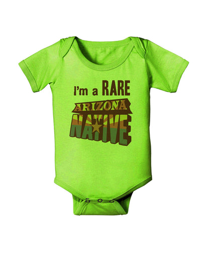 I'm a Rare Arizona Native Baby Romper Bodysuit-Baby Romper-TooLoud-Lime-06-Months-Davson Sales