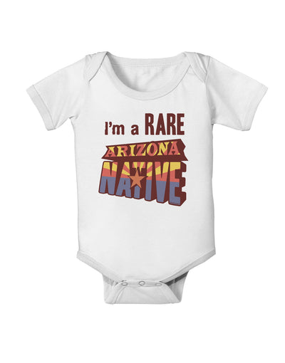 I'm a Rare Arizona Native Baby Romper Bodysuit-Baby Romper-TooLoud-White-06-Months-Davson Sales