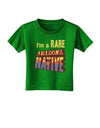 I'm a Rare Arizona Native Toddler T-Shirt Dark-Toddler T-Shirt-TooLoud-Clover-Green-2T-Davson Sales