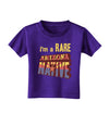 I'm a Rare Arizona Native Toddler T-Shirt Dark-Toddler T-Shirt-TooLoud-Purple-2T-Davson Sales