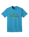I'm a Unicorn Text Adult Dark T-Shirt-Mens T-Shirt-TooLoud-Turquoise-Small-Davson Sales