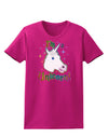 I'm a Unicorn Womens Dark T-Shirt-TooLoud-Hot-Pink-Small-Davson Sales