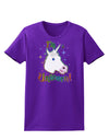 I'm a Unicorn Womens Dark T-Shirt-TooLoud-Purple-X-Small-Davson Sales