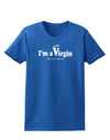 I'm a Virgin - Humor Womens Dark T-Shirt by TooLoud-Womens T-Shirt-TooLoud-Royal-Blue-X-Small-Davson Sales