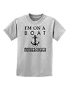 I'm on a Boat Motherfucker Childrens T-Shirt-Childrens T-Shirt-TooLoud-AshGray-X-Small-Davson Sales