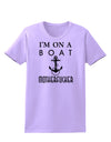 I'm on a Boat Motherfucker Womens T-Shirt-Womens T-Shirt-TooLoud-Lavender-X-Small-Davson Sales