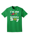 I'm the Birthday Boy - Outer Space Design Adult Dark T-Shirt by TooLoud-Mens T-Shirt-TooLoud-Kelly-Green-Small-Davson Sales