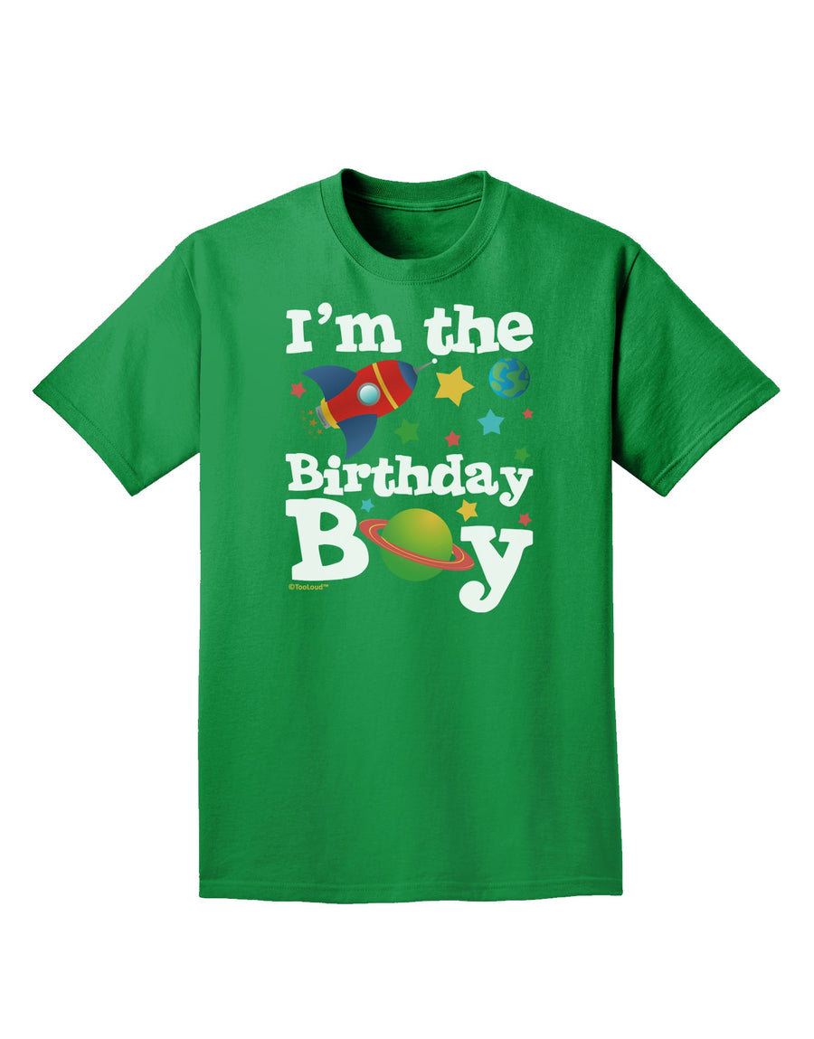 I'm the Birthday Boy - Outer Space Design Adult Dark T-Shirt by TooLoud-Mens T-Shirt-TooLoud-Purple-Small-Davson Sales