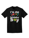 I'm the Birthday Boy - Outer Space Design Adult Dark T-Shirt by TooLoud-Mens T-Shirt-TooLoud-Black-Small-Davson Sales