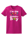 I'm the Birthday Boy - Outer Space Design Womens Dark T-Shirt by TooLoud-Womens T-Shirt-TooLoud-Hot-Pink-Small-Davson Sales