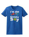 I'm the Birthday Boy - Outer Space Design Womens Dark T-Shirt by TooLoud-Womens T-Shirt-TooLoud-Royal-Blue-X-Small-Davson Sales