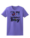 I'm the Birthday Boy - Outer Space Design Womens T-Shirt by TooLoud-Womens T-Shirt-TooLoud-Violet-X-Small-Davson Sales