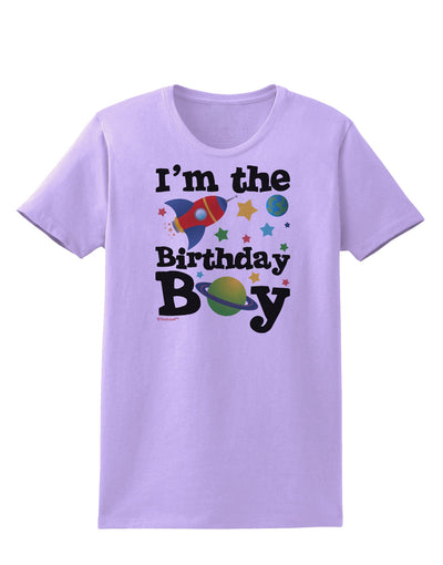 I'm the Birthday Boy - Outer Space Design Womens T-Shirt by TooLoud-Womens T-Shirt-TooLoud-Lavender-X-Small-Davson Sales