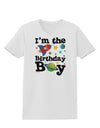 I'm the Birthday Boy - Outer Space Design Womens T-Shirt by TooLoud-Womens T-Shirt-TooLoud-White-X-Small-Davson Sales