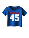 Impeach 45 Infant T-Shirt Dark by TooLoud-TooLoud-Royal-Blue-06-Months-Davson Sales