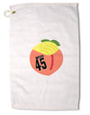 Impeach Peach Trump Premium Cotton Golf Towel - 16 x 25 inch by TooLoud-Golf Towel-TooLoud-16x25"-Davson Sales