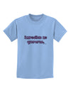 Imposible No Quererte Childrens T-Shirt by TooLoud-Childrens T-Shirt-TooLoud-Light-Blue-X-Small-Davson Sales