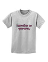 Imposible No Quererte Childrens T-Shirt by TooLoud-Childrens T-Shirt-TooLoud-AshGray-X-Small-Davson Sales