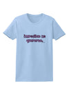 Imposible No Quererte Womens T-Shirt by TooLoud-Womens T-Shirt-TooLoud-Light-Blue-X-Small-Davson Sales