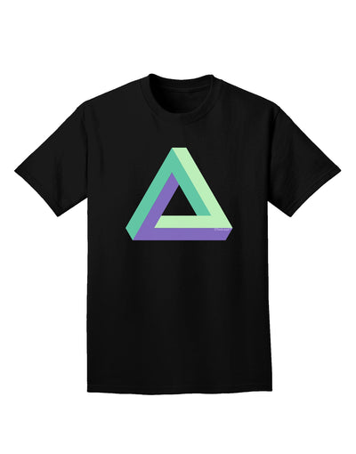 Impossible Triangle Loop Adult Dark T-Shirt-Mens T-Shirt-TooLoud-Black-Small-Davson Sales