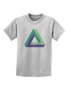 Impossible Triangle Loop Childrens T-Shirt-Childrens T-Shirt-TooLoud-AshGray-X-Small-Davson Sales