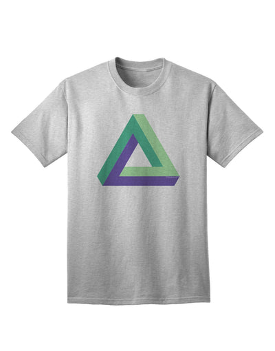 Impossible Triangle Loop - Premium Adult T-Shirt for the Modern Individual-Mens T-shirts-TooLoud-AshGray-Small-Davson Sales