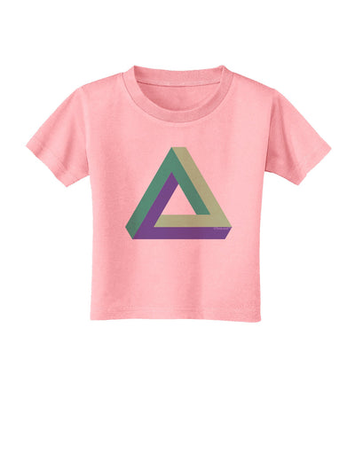 Impossible Triangle Loop Toddler T-Shirt-Toddler T-Shirt-TooLoud-Candy-Pink-2T-Davson Sales