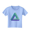 Impossible Triangle Loop Toddler T-Shirt-Toddler T-Shirt-TooLoud-Aquatic-Blue-2T-Davson Sales