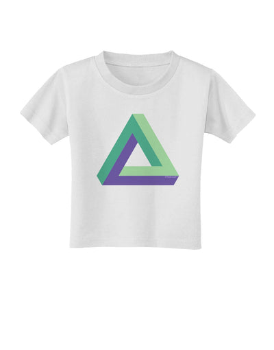 Impossible Triangle Loop Toddler T-Shirt-Toddler T-Shirt-TooLoud-White-2T-Davson Sales