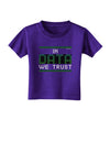 In Data We Trust Toddler T-Shirt Dark-Toddler T-Shirt-TooLoud-Purple-2T-Davson Sales