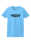 In Science We Trust Text Womens T-Shirt-Womens T-Shirt-TooLoud-Aquatic-Blue-X-Small-Davson Sales