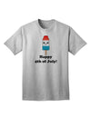Independence Day Celebration Popsicle-themed Adult T-Shirt-Mens T-shirts-TooLoud-AshGray-Small-Davson Sales