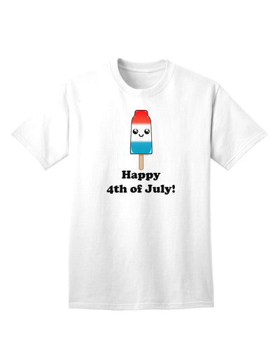 Independence Day Celebration Popsicle-themed Adult T-Shirt-Mens T-shirts-TooLoud-White-Small-Davson Sales