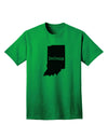 Indiana - Premium United States Shape Adult T-Shirt Collection-Mens T-shirts-TooLoud-Kelly-Green-Small-Davson Sales