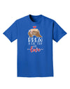Indulge in the Essence of Love with our Brew a Little Cup Adult T-Shirt-Mens T-shirts-TooLoud-Royal-Blue-Small-Davson Sales