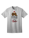 Indulge in the Essence of Love with our Brew a Little Cup Adult T-Shirt-Mens T-shirts-TooLoud-AshGray-Small-Davson Sales