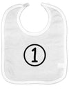 Infant's First Birthday 1 Baby Bib