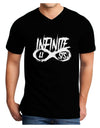 Infinite Lists Adult Dark V-Neck T-Shirt by TooLoud-TooLoud-Black-Small-Davson Sales