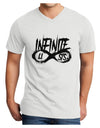Infinite Lists Adult V-Neck T-shirt by TooLoud-TooLoud-White-Small-Davson Sales