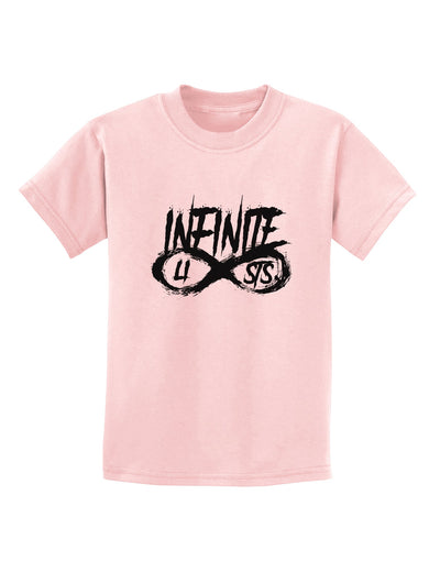 Infinite Lists Childrens T-Shirt by TooLoud-TooLoud-PalePink-X-Small-Davson Sales