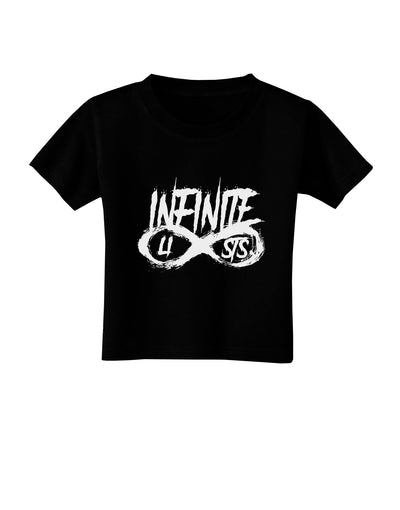 Infinite Lists Toddler T-Shirt Dark by TooLoud-TooLoud-Black-2T-Davson Sales