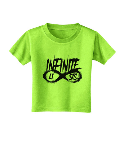 Infinite Lists Toddler T-Shirt by TooLoud-TooLoud-Lime-Green-2T-Davson Sales